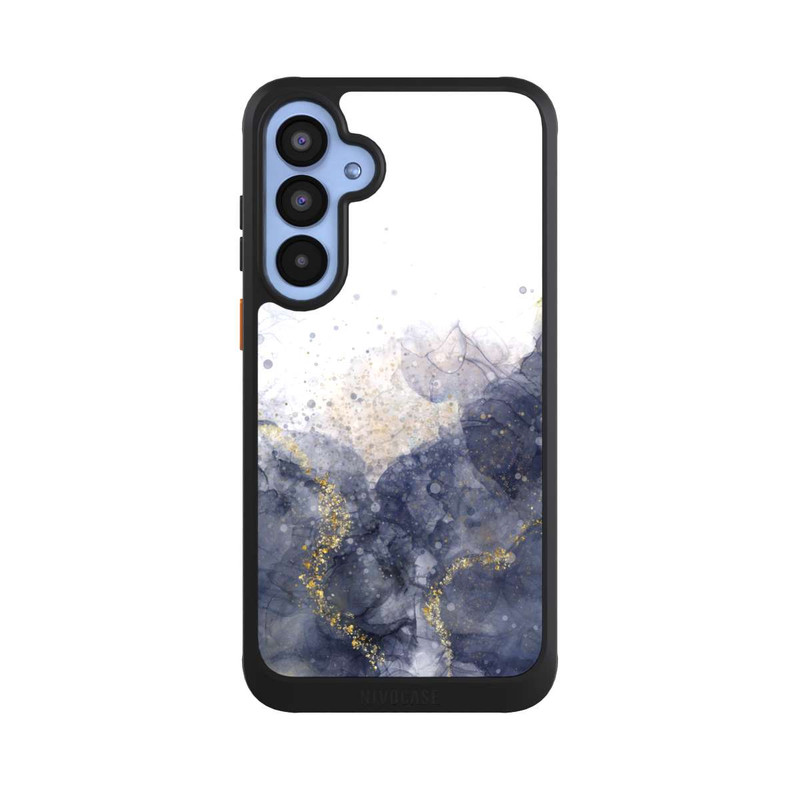 Galaxy A55 5G NIVOcore Alcohol Ink Blue Glamour
