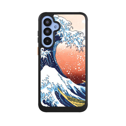 Samsung Galaxy A55 5G NIVOcore La Grande Vague de Kanagawa Rouge
