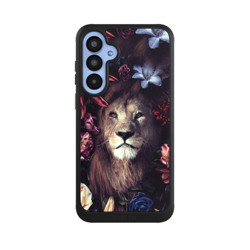 Samsung Galaxy A55 5G NIVOcore Löwe Blumenrahmen