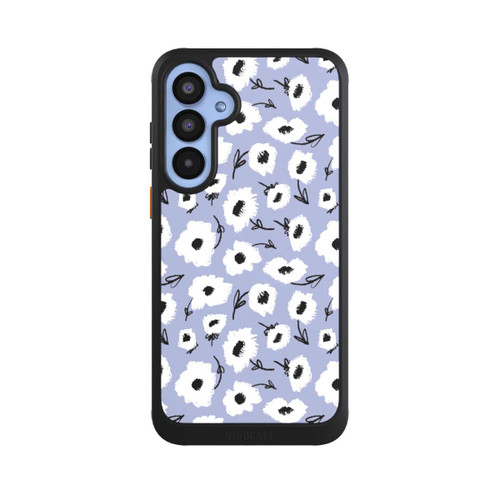 Samsung Galaxy A55 5G NIVOcore Pattern Fleurs Lilas