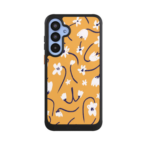 Samsung Galaxy A55 5G NIVOcore Pattern Petites Fleurs Jaunes
