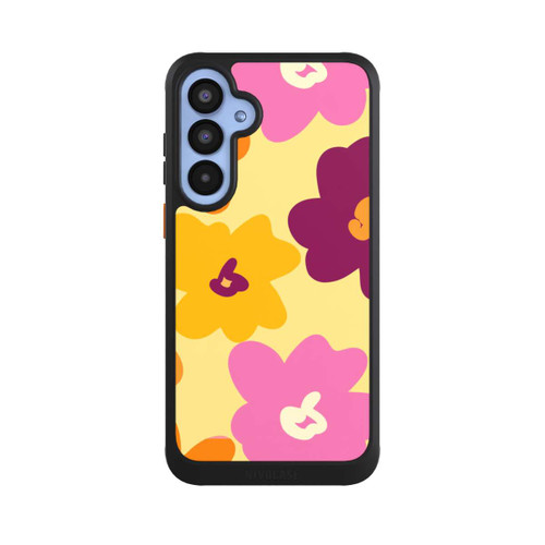 Samsung Galaxy A55 5G NIVOcore Retro Blumenmuster bunt