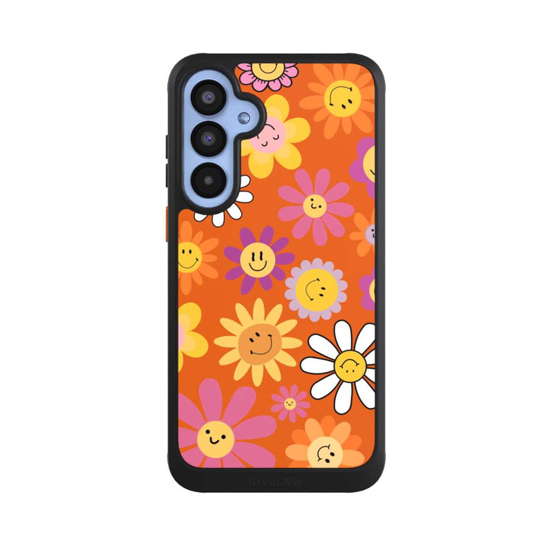 Galaxy A55 5G NIVOcore Smiles Orange Flowers