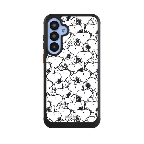 Samsung Galaxy A55 5G NIVOcore Snoopy Muster Schwarz und Weiß