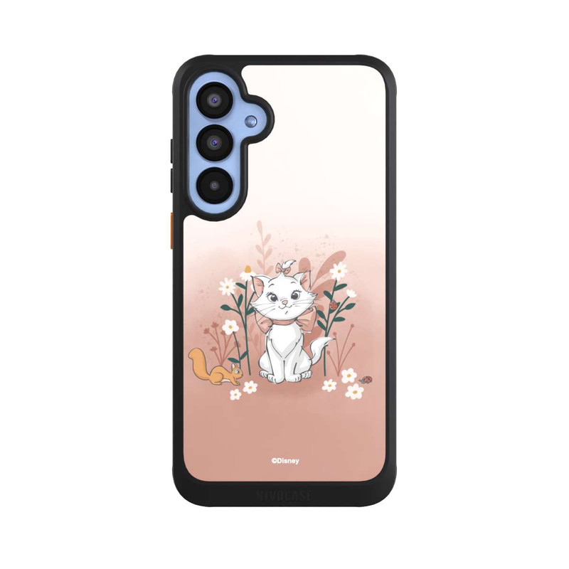 Galaxy A55 5G NIVOcore Marie avec des fleurs