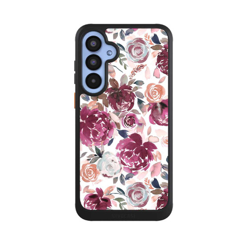 Samsung Galaxy A55 5G NIVOcore Herbstpfingstrosen und Rosen in Rosa