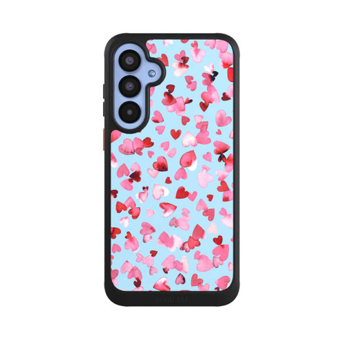 Samsung Galaxy A55 5G NIVOcore Valentinstagsherzen in rosa blau