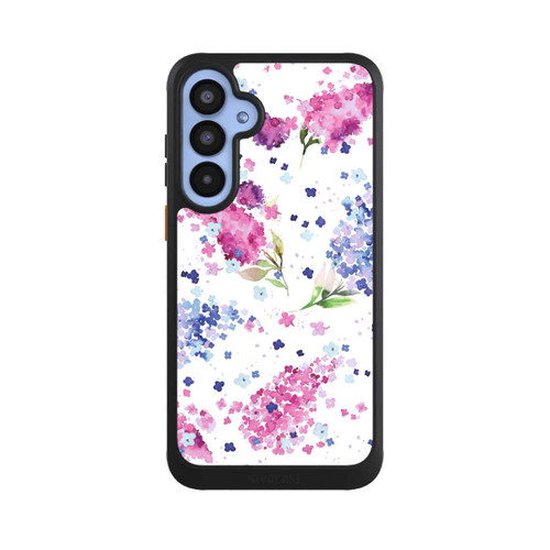 Samsung Galaxy A55 5G NIVOcore Hortensien Lila und Rosa Blumen
