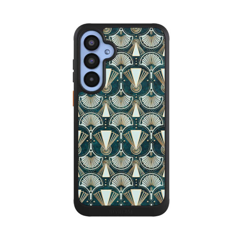 Samsung Galaxy A55 5G NIVOcore Art Deco Green Pattern