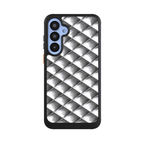 Samsung Galaxy A55 5G NIVOcore Glamour Silver Squares