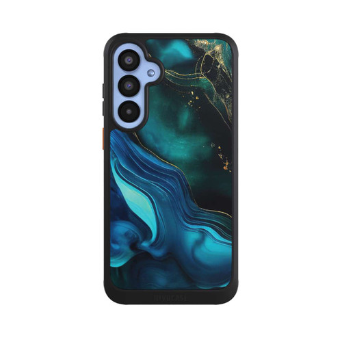Samsung Galaxy A55 5G NIVOcore Encre bleue et dorée avec IA