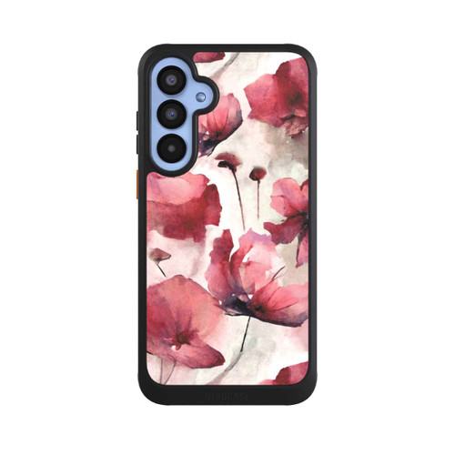 Samsung Galaxy A55 5G NIVOcore Wilde Mohnblumen Aquarell mit KI