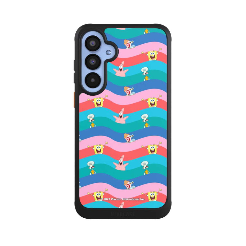 Galaxy A55 5G NIVOcore Spongebob Friends Colorful Waves