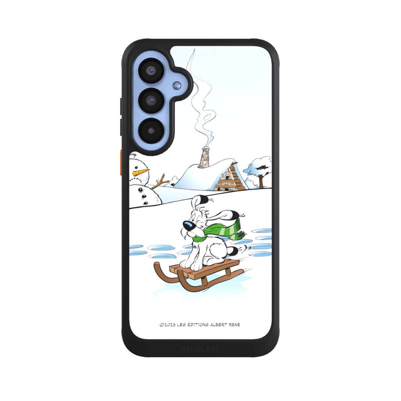 Galaxy A55 5G NIVOcore Idéfix fait du traîneau