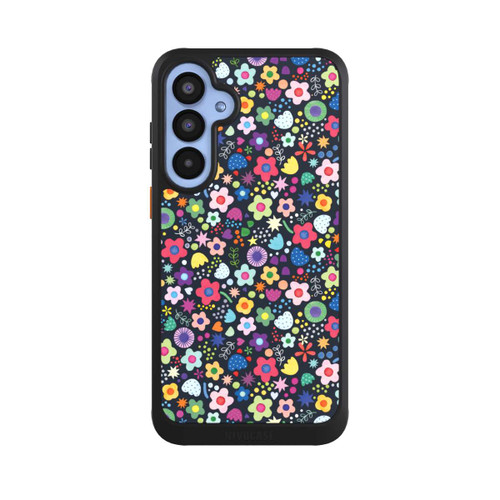 Samsung Galaxy A55 5G NIVOcore Psychedelic Flowers Multi Black