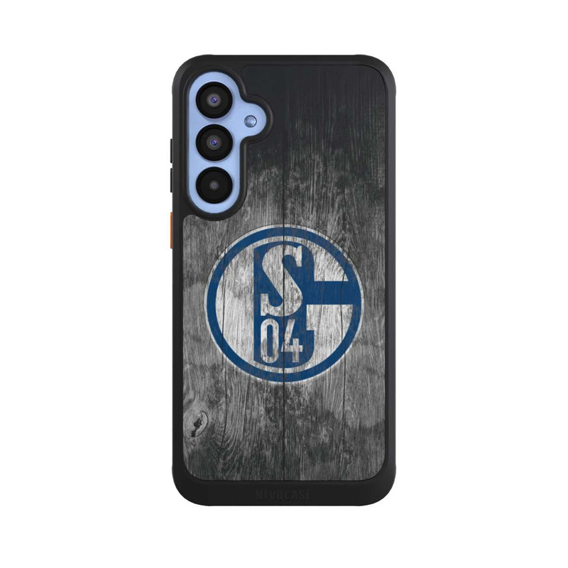 Galaxy A55 5G NIVOcore Schalke 04 Holz Look