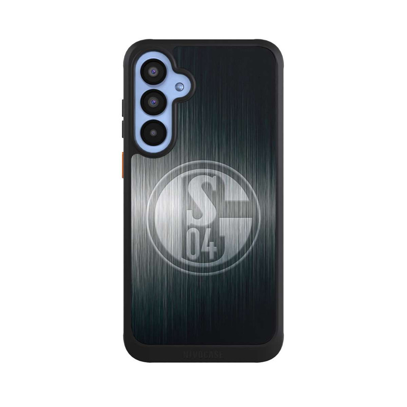 Galaxy A55 5G NIVOcore Schalke 04 Metall Look
