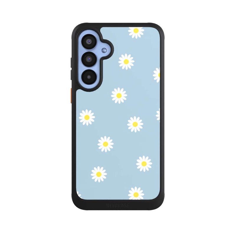 Galaxy A55 5G NIVOcore Gänseblümchen Muster Blau