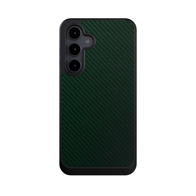 Galaxy S24 FE NIVOcore British Racing Green Carbon
