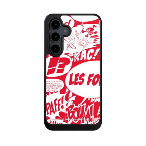 Samsung Galaxy S24 FE 5G NIVOcore Speech Bubbles Asterix Red