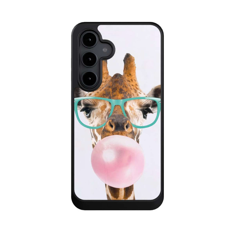 Galaxy S24 FE NIVOcore Giraffe mit Kaugummi