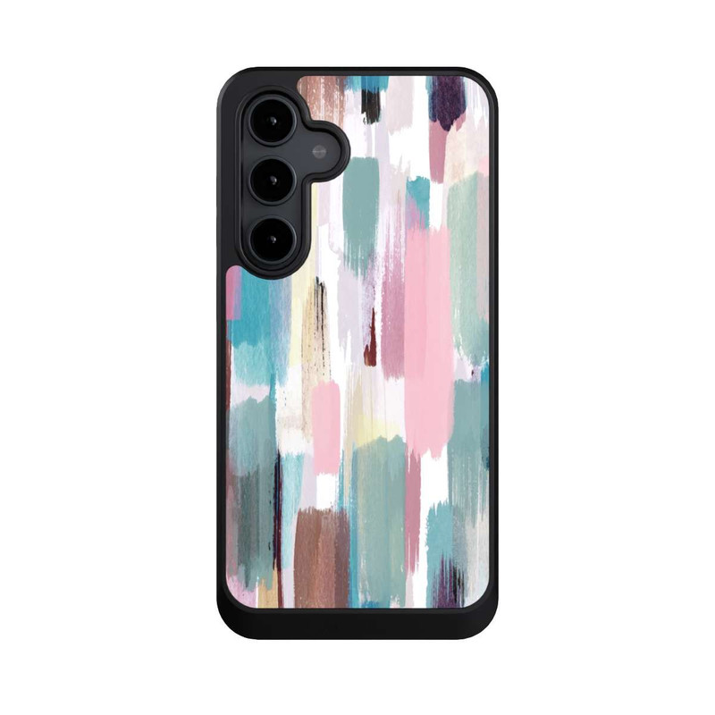 Galaxy S24 FE NIVOcore Abstrakte Pinselstriche in Pastelltönen
