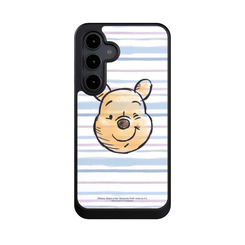 Galaxy S24 FE NIVOcore Winnie Puuh auf Streifen
