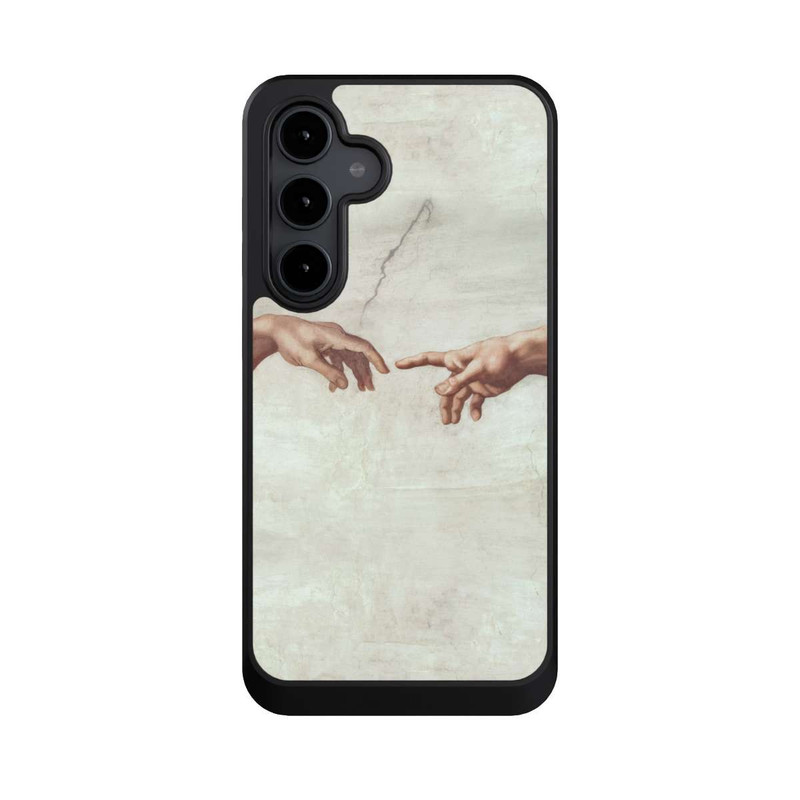 Galaxy S24 FE NIVOcore Die Hände von Gott und Adam von Michelangelo Buonarroti
