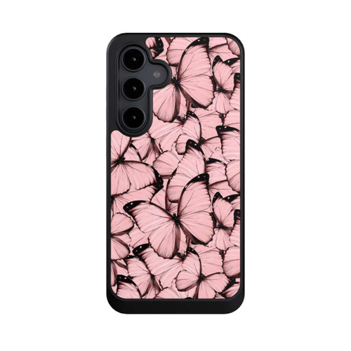 Samsung Galaxy S24 FE 5G NIVOcore Pink Butterfly Pattern