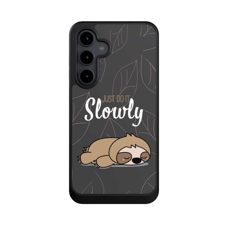 Galaxy S24 FE NIVOcore Just Do It Slowly Sloth Grey