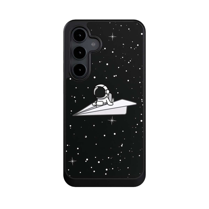 Galaxy S24 FE NIVOcore Astronaut Paper Plane Comic
