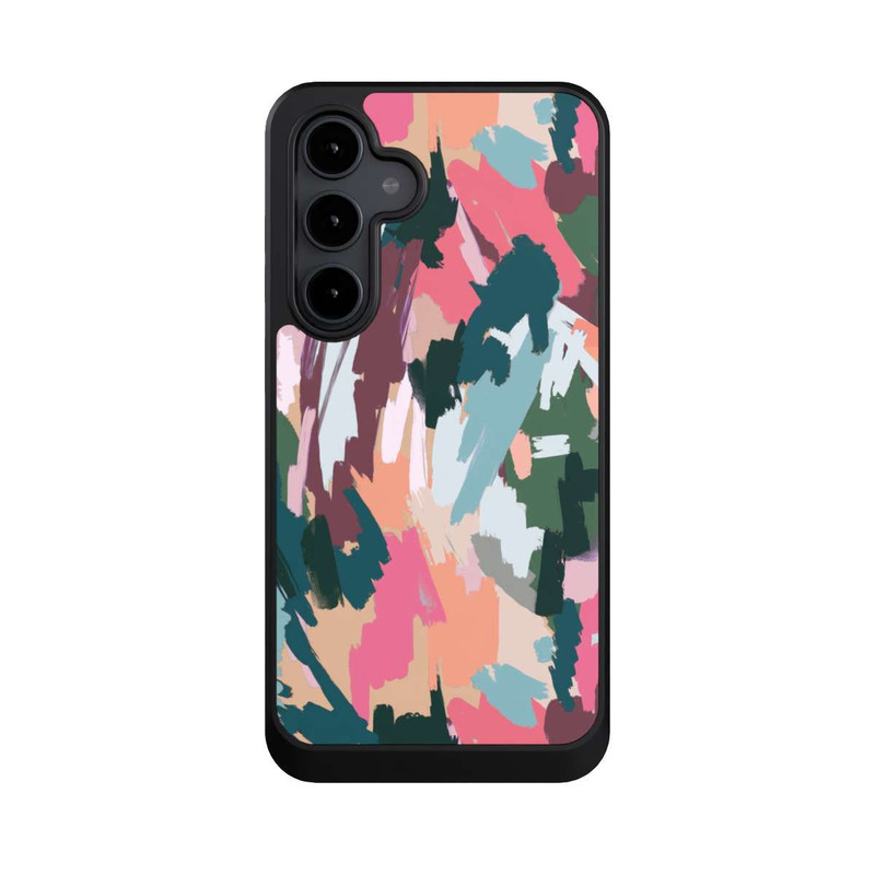 Galaxy S24 FE NIVOcore Abstrakte künstlerische Textur Rosa