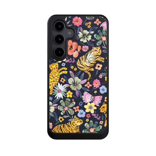 Samsung Galaxy S24 FE 5G NIVOcore Spring Tigers Flowers Black