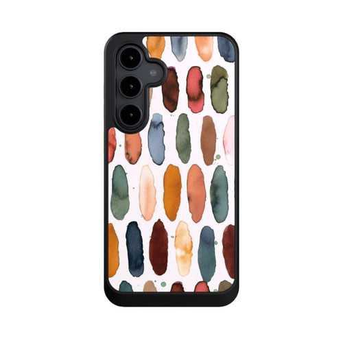 Samsung Galaxy S24 FE 5G NIVOcore Aquarellstriche aus mineralischem Terrakotta