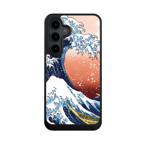 Samsung Galaxy S24 FE 5G NIVOcore La Grande Vague de Kanagawa Rouge