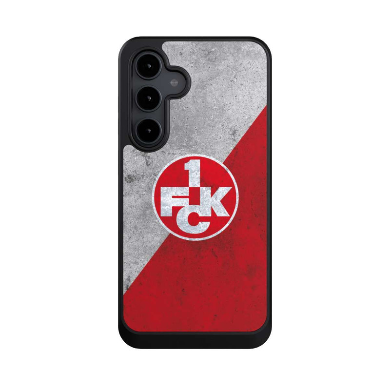 Galaxy S24 FE NIVOcore 1.FC Kaiserslautern-Beton Logo red