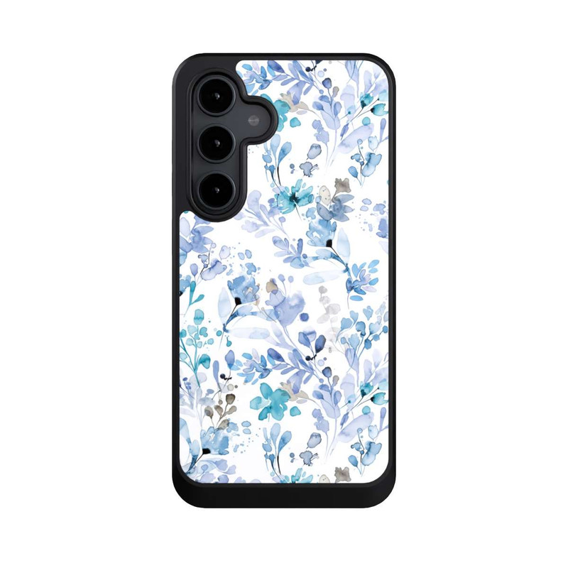 Galaxy S24 FE NIVOcore Frühlingsunkraut blau