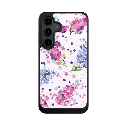 Samsung Galaxy S24 FE 5G NIVOcore Hortensias Floraux Lilas Rose