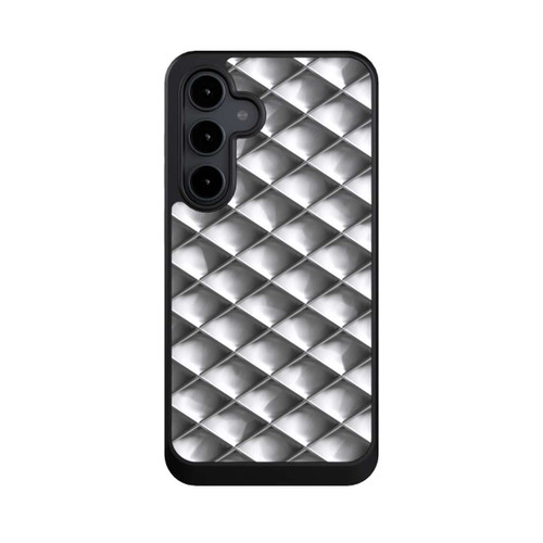 Samsung Galaxy S24 FE 5G NIVOcore Glamour Silver Squares