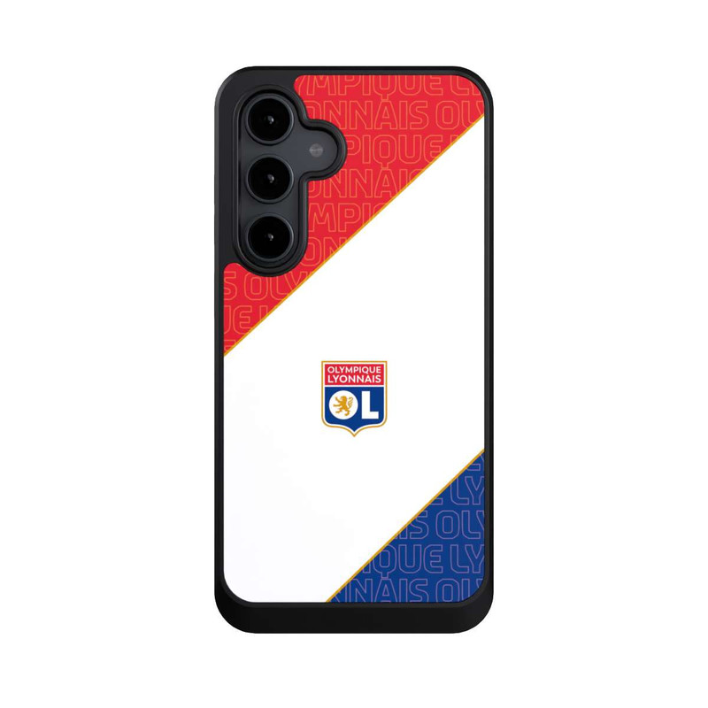 Galaxy S24 FE NIVOcore OL Logo Rot und Blau