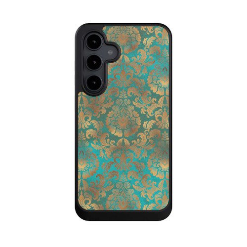 Samsung Galaxy S24 FE 5G NIVOcore Damask Wallpaper Turquoise