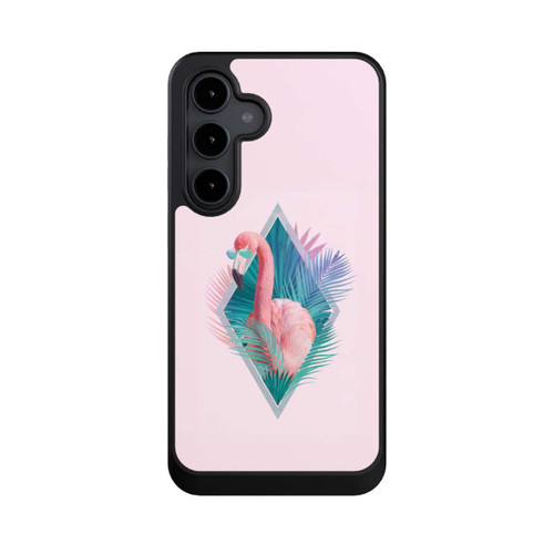 Samsung Galaxy S24 FE 5G NIVOcore Tropical Leaves Flamingo