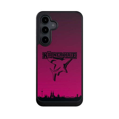 Samsung Galaxy S24 FE 5G NIVOcore Kölner Haie Skyline Pink