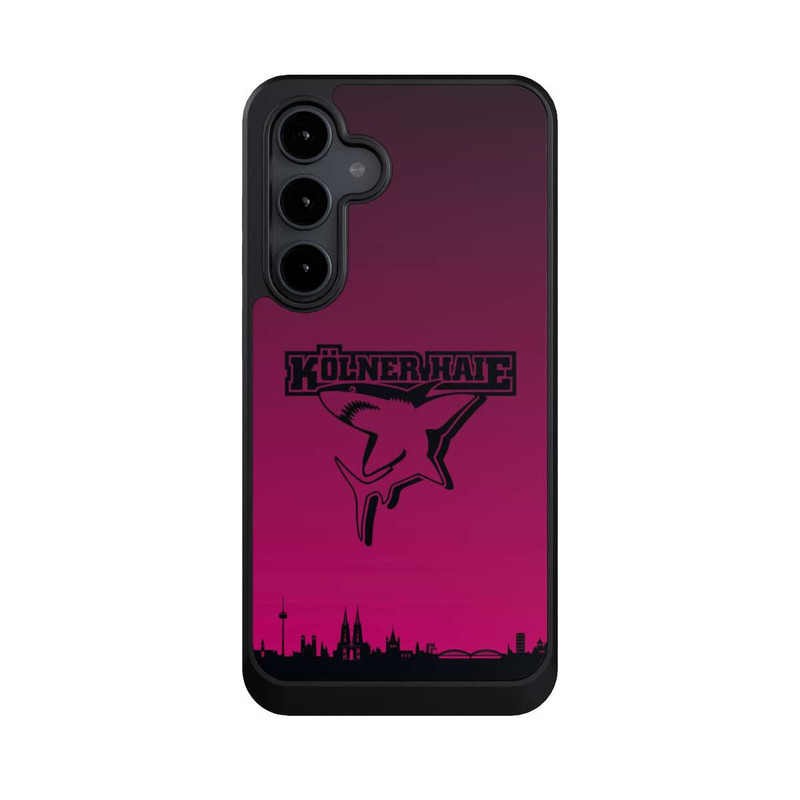 Galaxy S24 FE NIVOcore Kölner Haie Skyline Pink