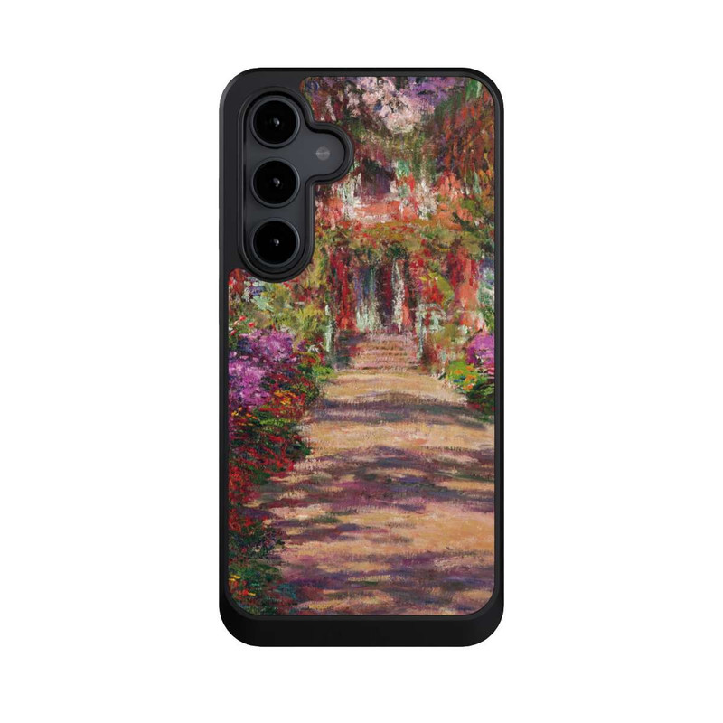 Galaxy S24 FE NIVOcore Eine Allee in Monets Garten in Giverny by Claude Monet