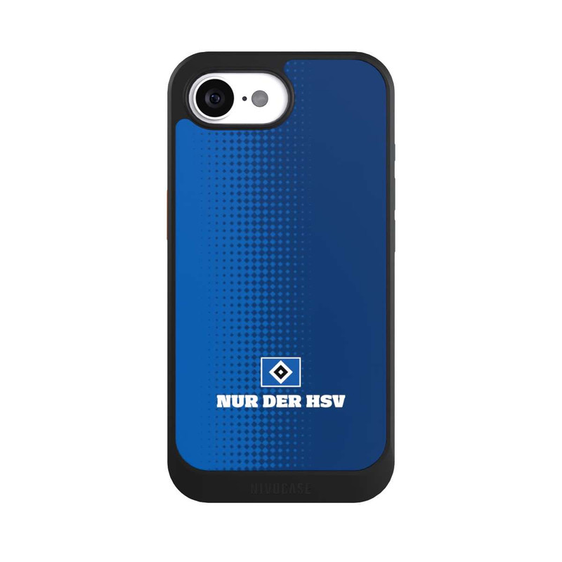 iPhone 16e NIVOcore Nur der HSV - Trame de losange bleue