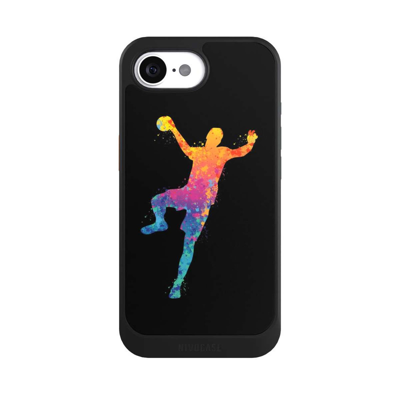 iPhone 16e NIVOcore Color Handball Player