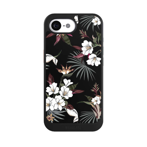 Apple iPhone 16e NIVOcore Flowers Black