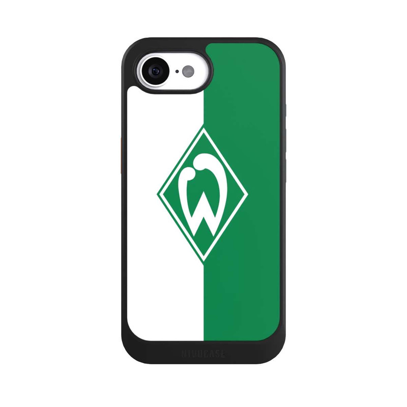 iPhone 16e NIVOcore Weiß-Grün - Werder Bremen