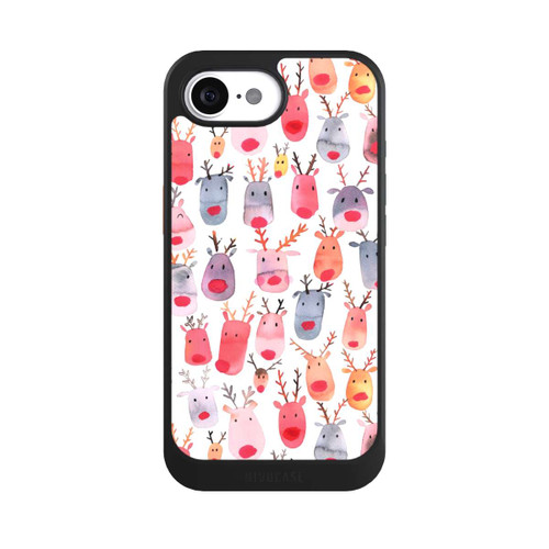 Apple iPhone 16e NIVOcore Cute Reindeer Watercolor